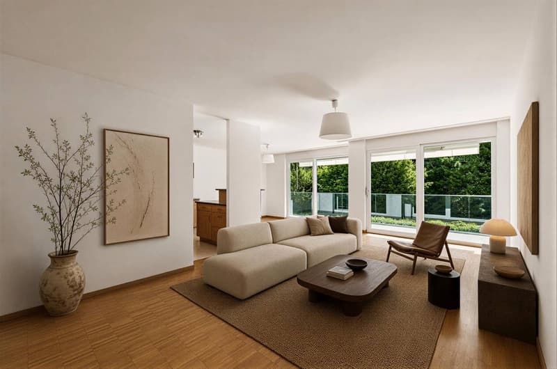 Appartement de 4,5 pièces dans un cadre verdoyant (3)