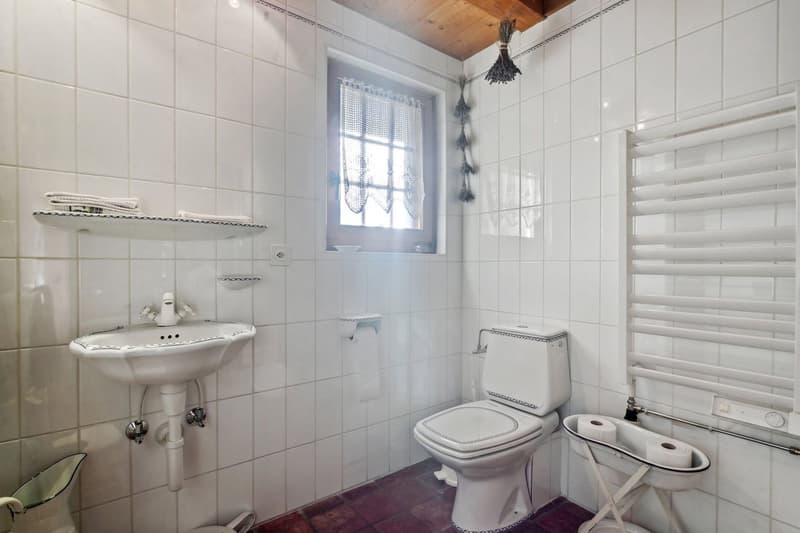 Magnifique chalet avec cachet, bel ensoleillement, jardin et mazot (11)