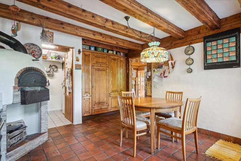 Magnifique chalet avec cachet, bel ensoleillement, jardin et mazot (9)
