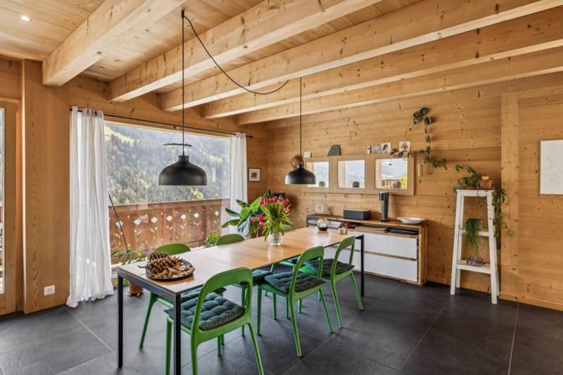 Magnifique chalet avec vue imprenable sur les Dents du Midi (6)