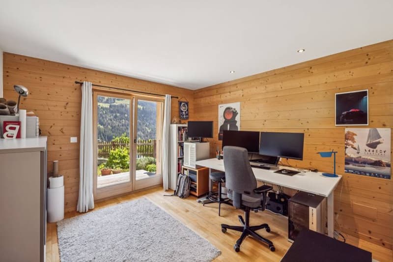 Magnifique chalet avec vue imprenable sur les Dents du Midi (13)