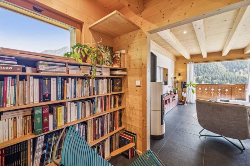 Magnifique chalet avec vue imprenable sur les Dents du Midi (9)