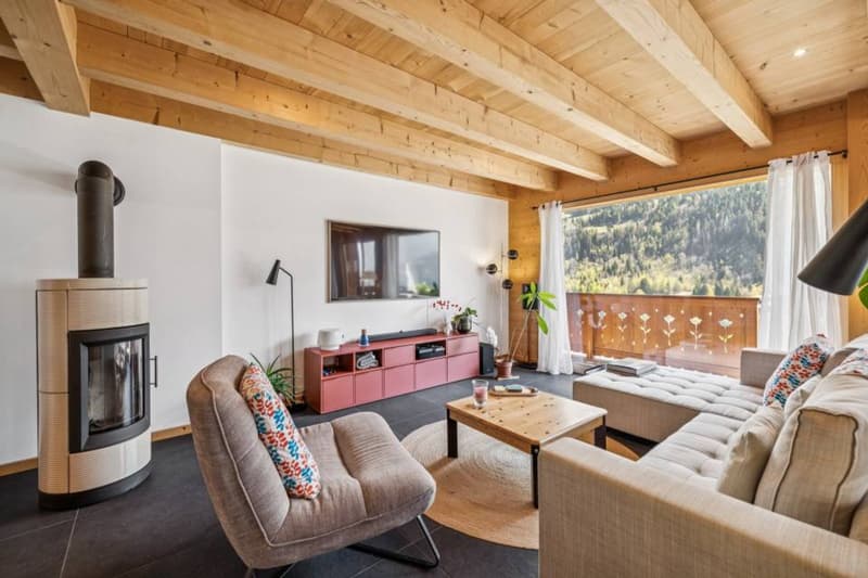 Magnifique chalet avec vue imprenable sur les Dents du Midi (3)