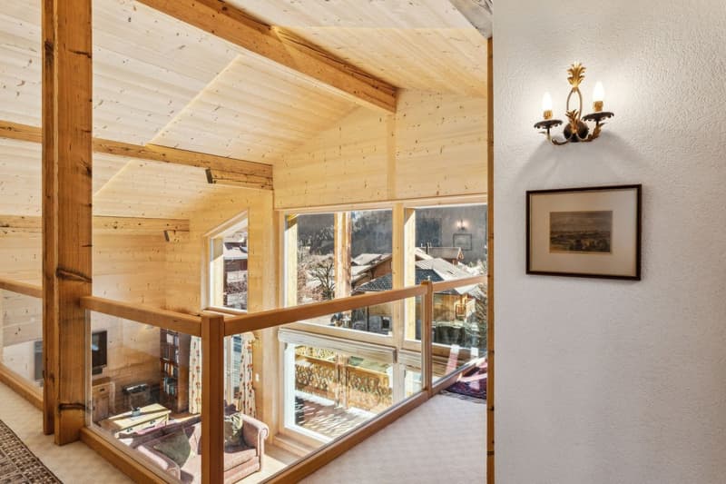 EXCLUSIVITE - CHALET ATYPIQUE - CENTRE VILLAGE sur 2000 m2 de terrain (8)