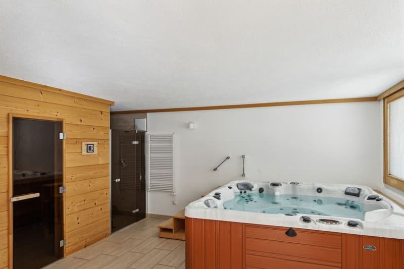 EXCLUSIVITE - CHALET ATYPIQUE - CENTRE VILLAGE sur 2000 m2 de terrain (13)