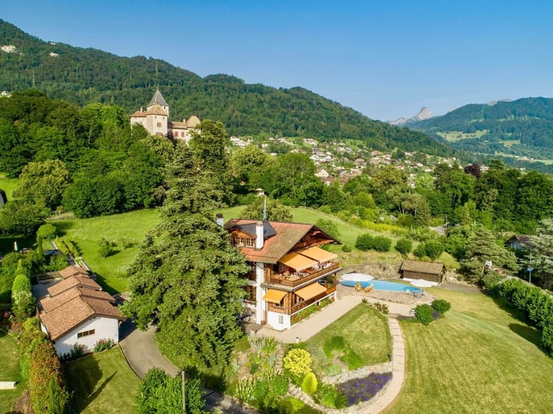 2 Propriétés dont un luxueux chalet avec vue panoramique (3)