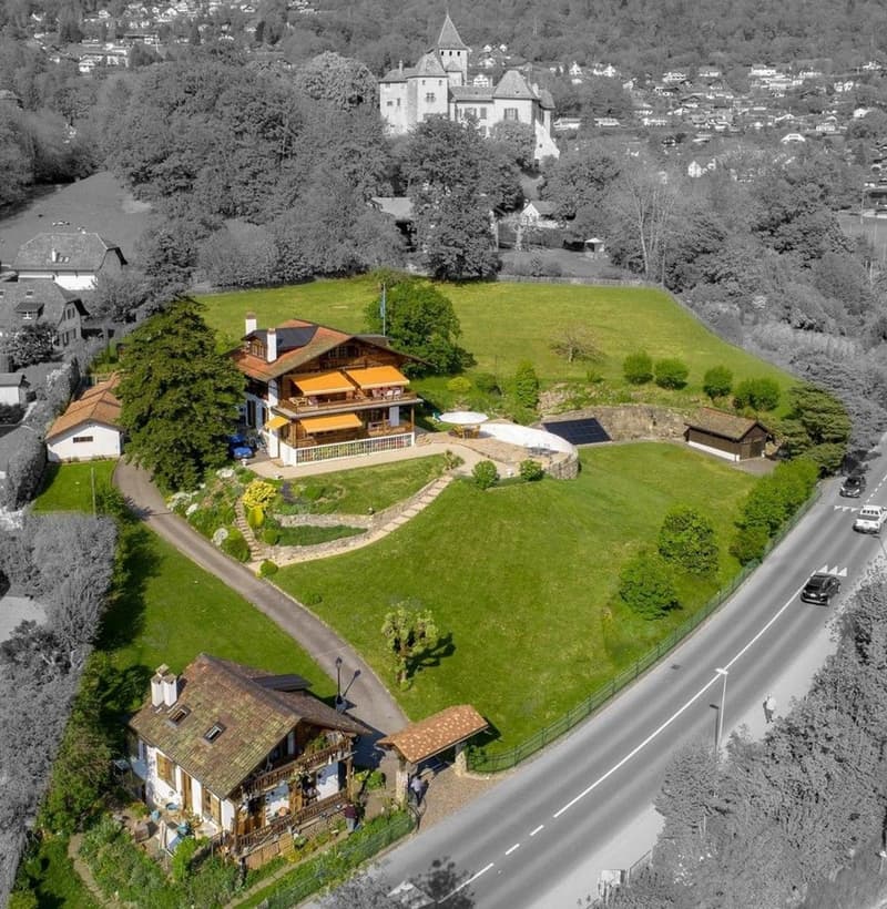 2 Propriétés dont un luxueux chalet avec vue panoramique (11)