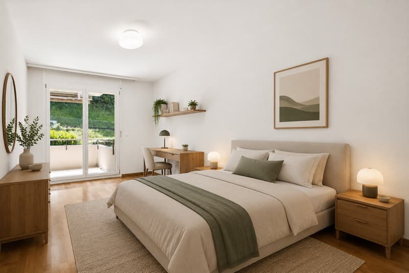 Appartement familial urbain ! Transports publics au pied de l'immeuble (4)