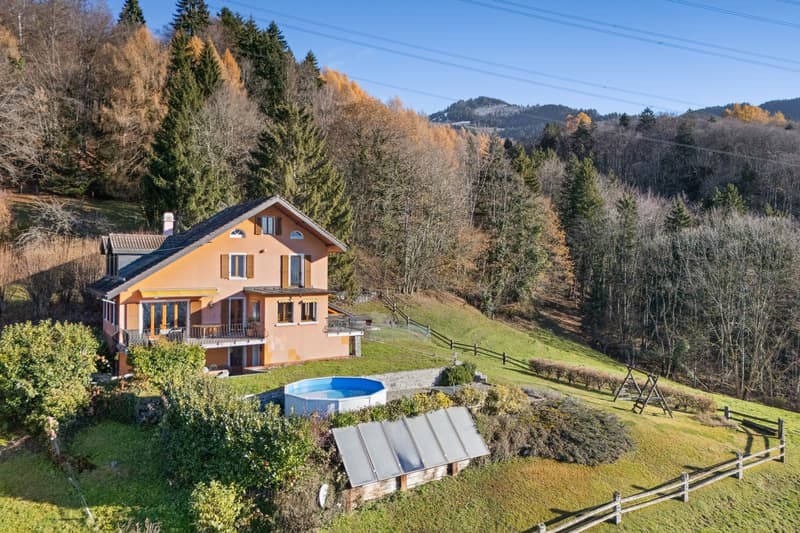 Superbe maison individuelle offrant une magnifique vue sur le lac (10)