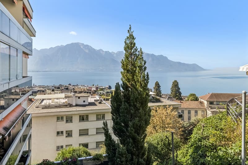 Appartement 2.5 pièces avec vaste terrasse et vue sur le Léman (1)