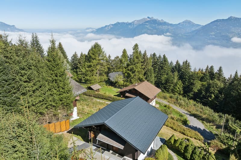 Chalet entièrement rénové aux Giettes (2)