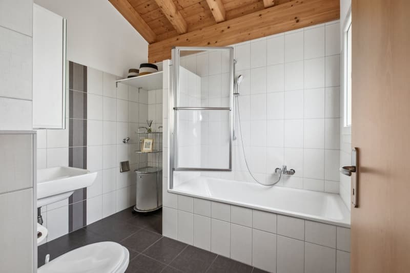Attique avec belle hauteur sous plafond. (6)