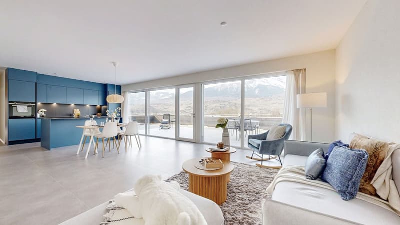 Résidence Maragnena - Appartements de standing en terrasse - Lot 33 (3)