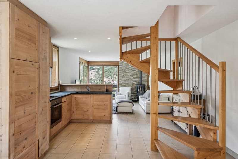 Duplex moderne et chaleureux à 5 minutes de Grimentz (1)