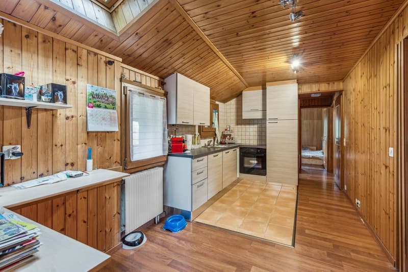 Chalet locatif de 3 appartements loués - 5.6% de rendement brut (10)