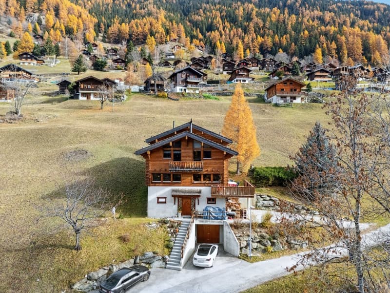 Propriété rare : chalet sans voisin direct dans le Val d'Anniviers (2)