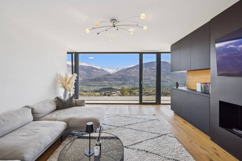 Villa de standing en dominance sur la plaine. (6)