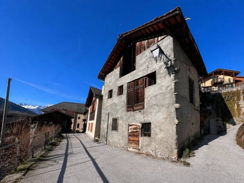 Grange à rénover au coeur de Vissoie avec projet d'architecte (3)
