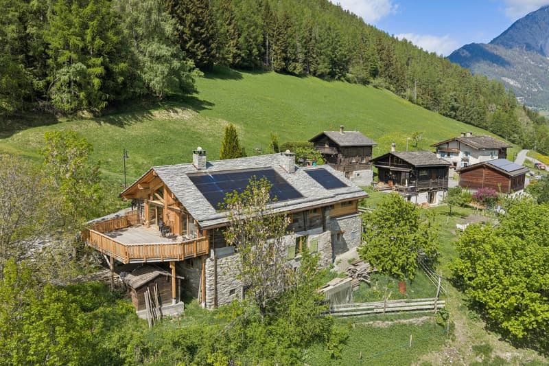 Chalet de 2 appartements au charme authentique (3)