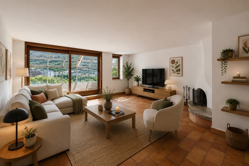 Appartement en dominance sur la ville. (2)