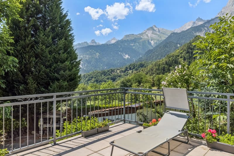 Villa jumelée dans un cadre verdoyant. (4)