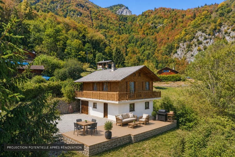 Joli chalet dans un environnement privilégié (4)