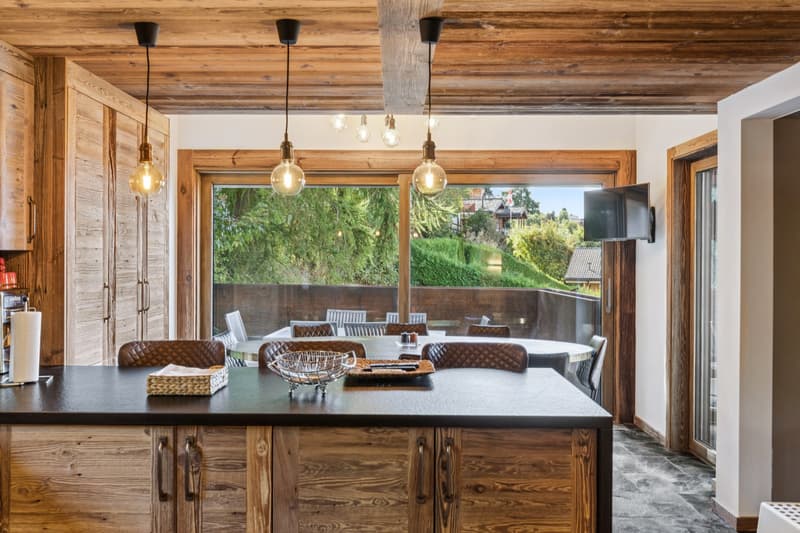 Au coeur de la station, un chalet d'exception. (1)