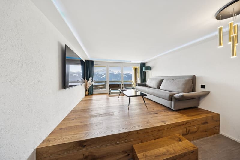 Charmant appartement de 3,5 pièces avec cuisine et salle de bains, lum (6)