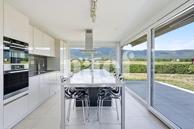 En exclusivité : Grand duplex en rez-de-jardin à Grens (4)