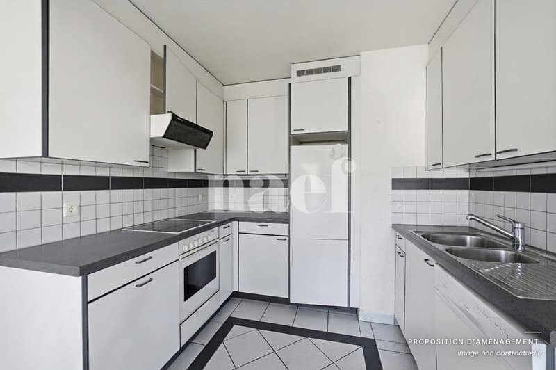 En exclusivité : Appartement de 4.5 pièces au centre du village (3)