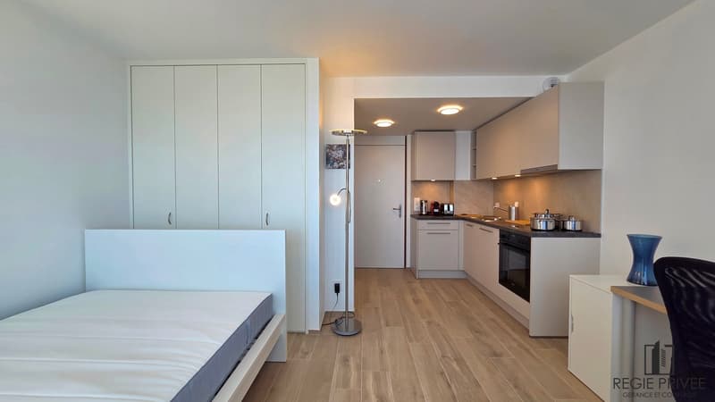 Studio meublé & équipé à Lausanne (2)