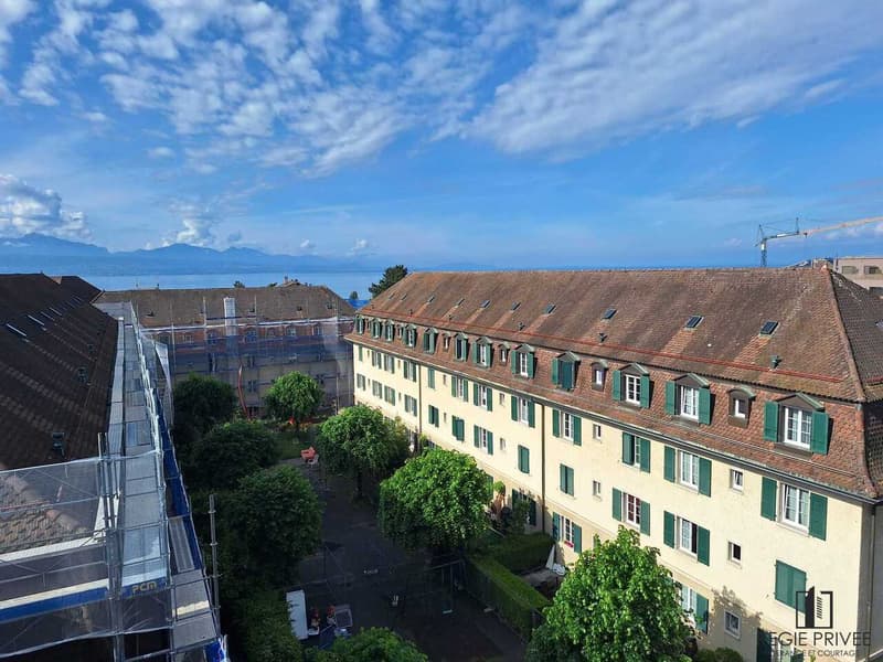 Studio meublé & équipé à Lausanne (8)