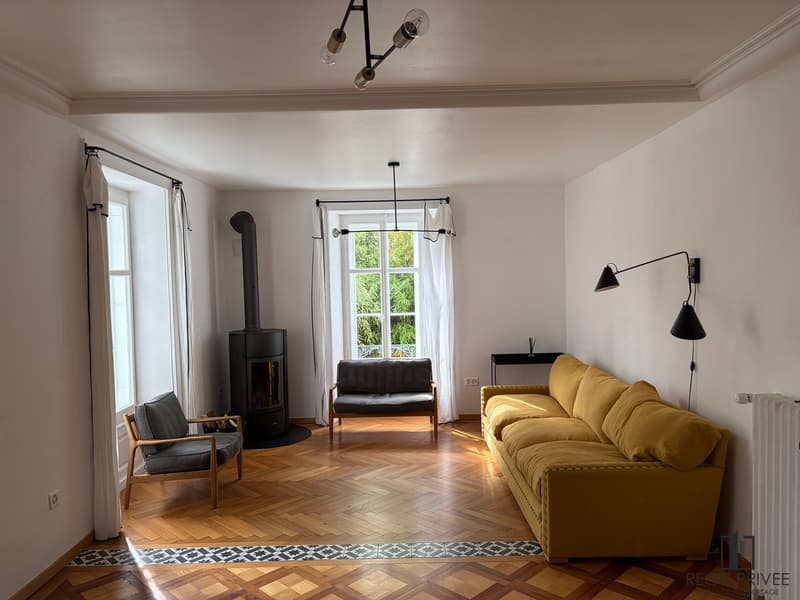 Magnifique triplex avec grand jardin au centre de Lausanne (1)