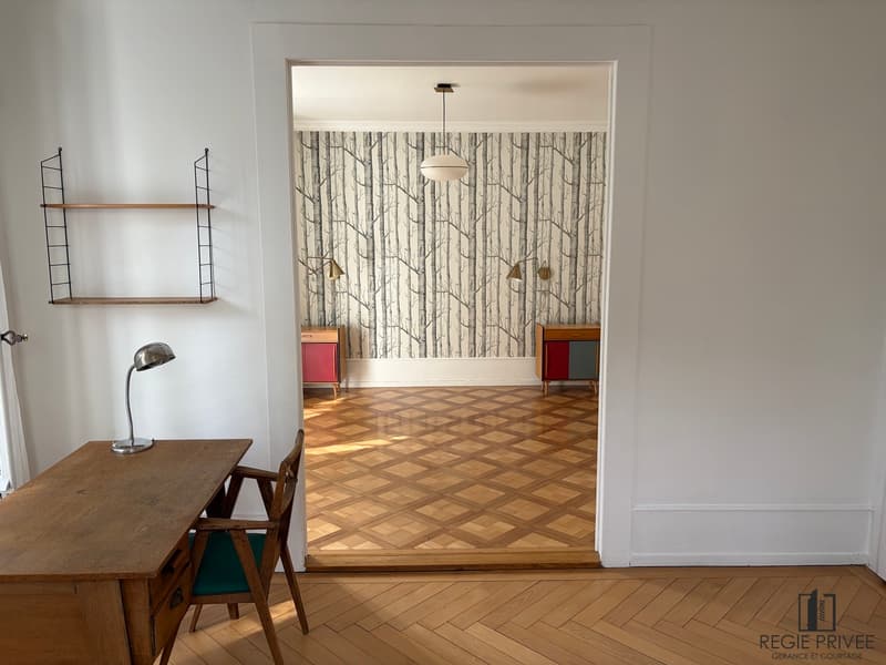 Magnifique triplex avec grand jardin au centre de Lausanne (5)
