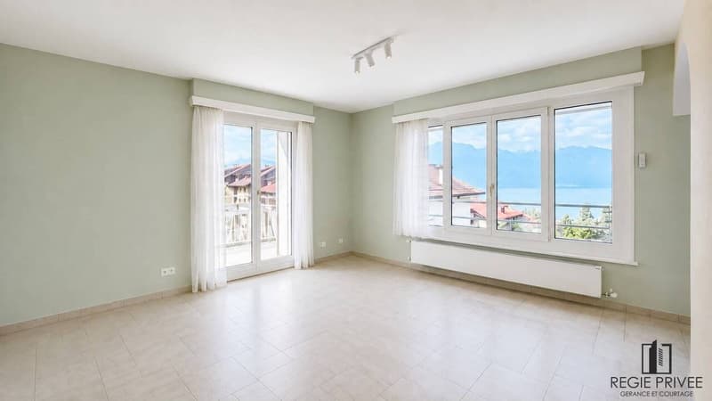 Superbe appartement de 2.5p. avec vue sur le lac (1)