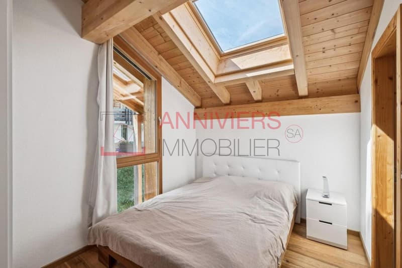 Chambre à coucher double (étage)