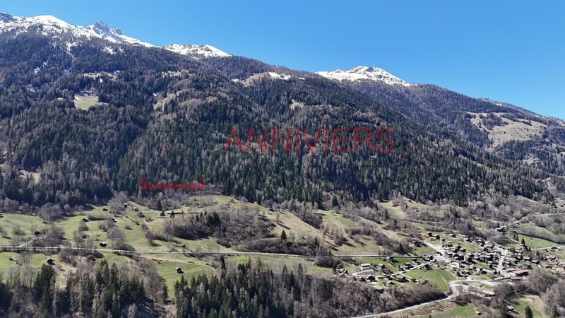 Vue dégagée et imprenable sur les montagnes