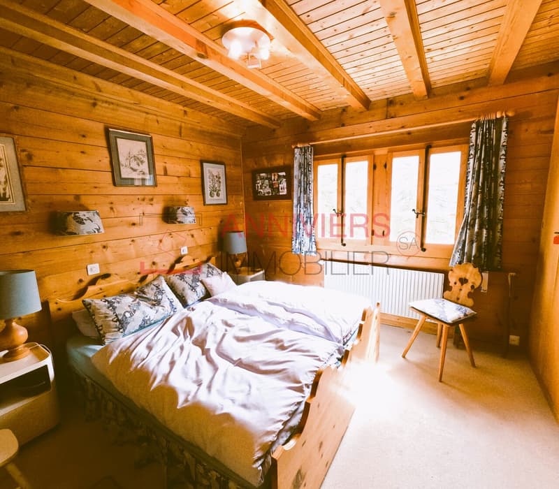 Chambre à coucher double