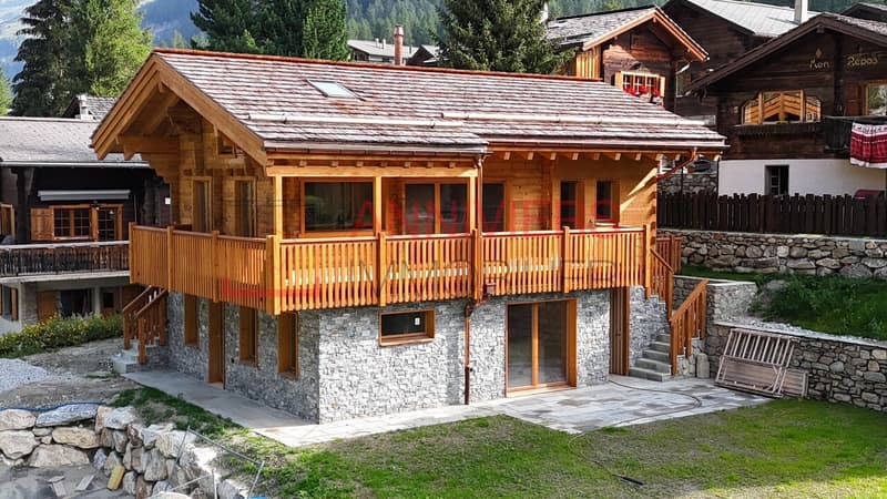 Façade du chalet