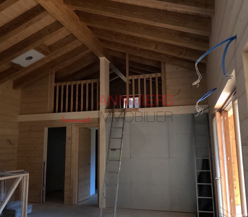 Exclusivité à Zinal Chalet neuf et authentique dans le vieux village (5)
