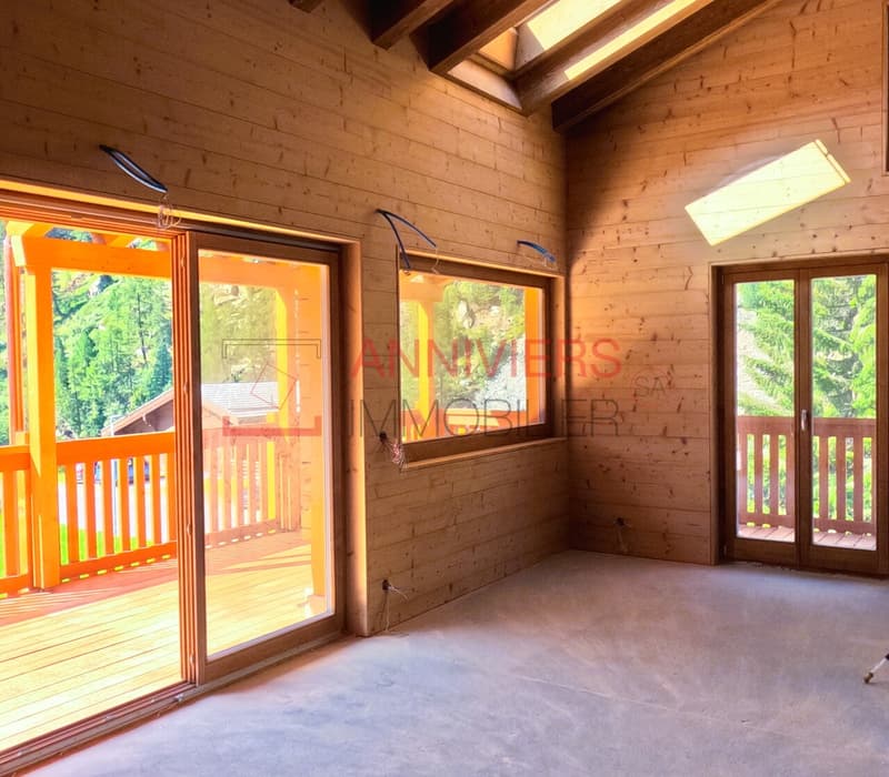 Exclusivité à Zinal Chalet neuf et authentique dans le vieux village (7)