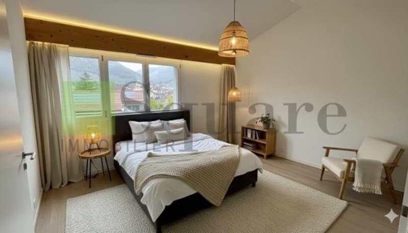 Magnifique appartement en attique de 4.5 pièces - terrasse panoramique (3)