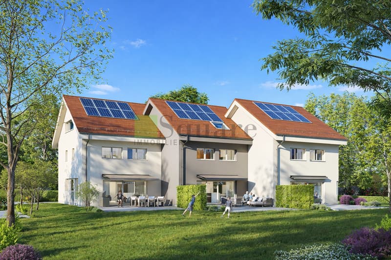 Les villas de Calamin - magnifique projet de 3 villas mitoyennes (2)