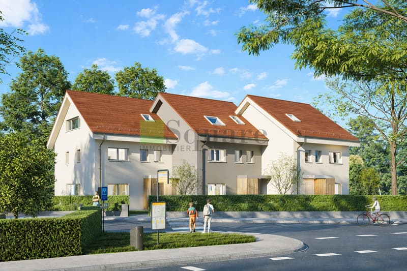 Les villas de Calamin - magnifique projet de 3 villas mitoyennes (3)