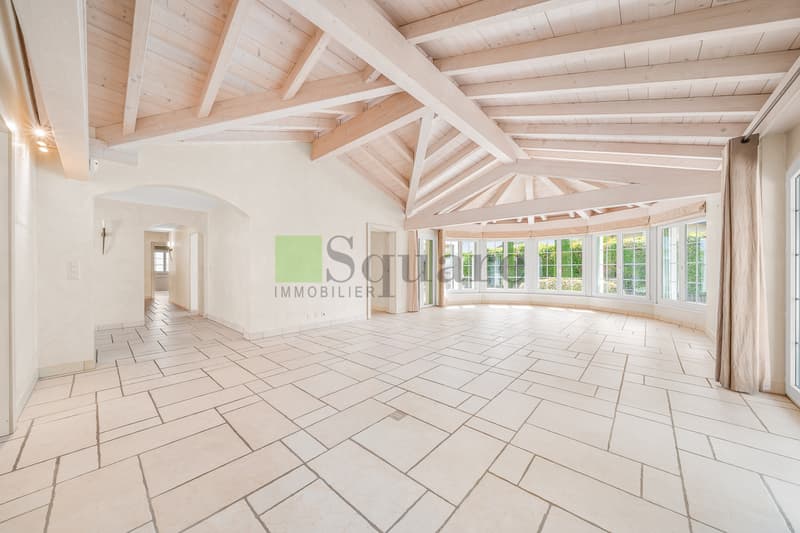 Villa provençale d'exception avec piscine à Fully (4)