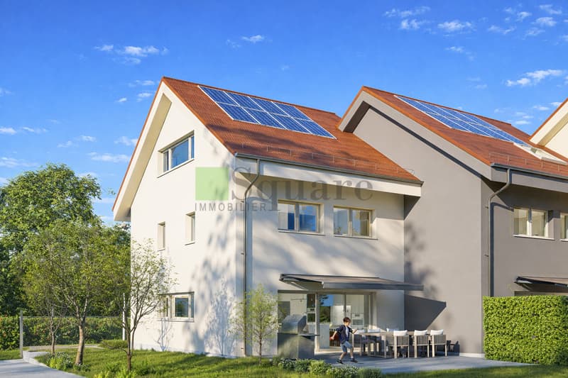 Les villas de Calamin - magnifique projet de 3 villas mitoyennes (2)