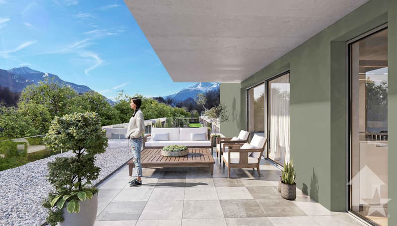 Bel appt de 1.5 pces dès 30 m2 avec balcon ou terrasse (2)