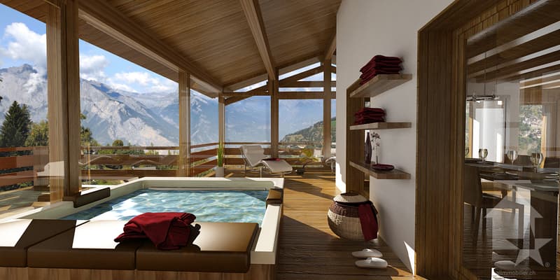 Chalet de haut standing  au coeur des 4 Vallées (2)