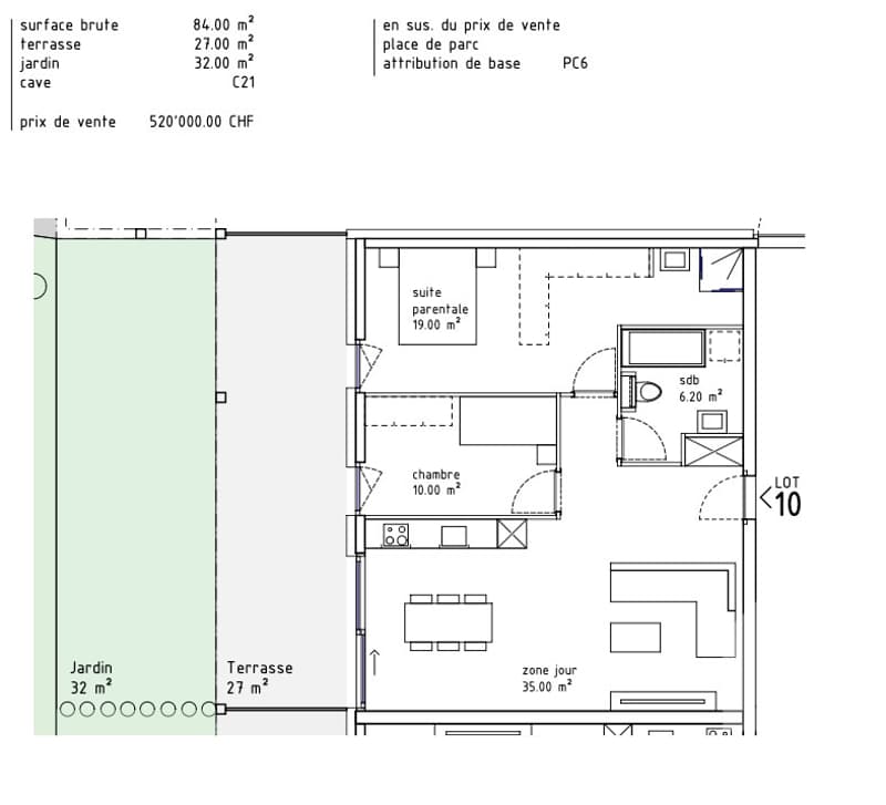 Appartement 2,5 pièces en attique (8)