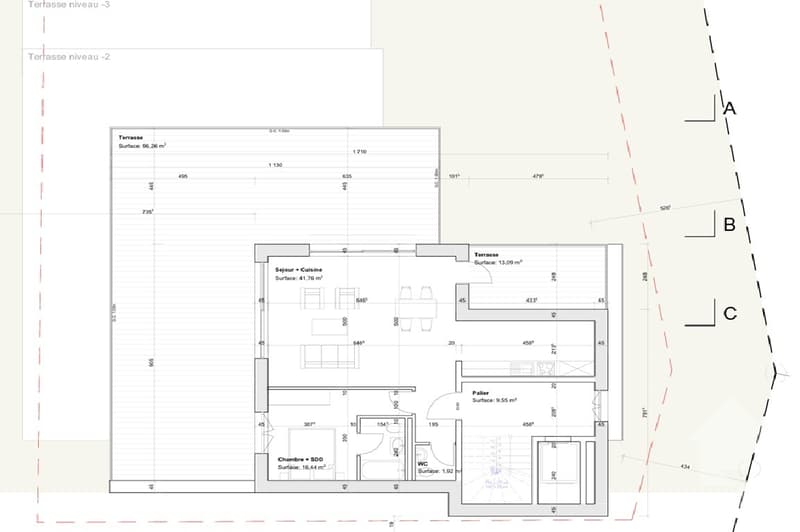 Immeuble de trois appartements avec autorisation de construire (8)